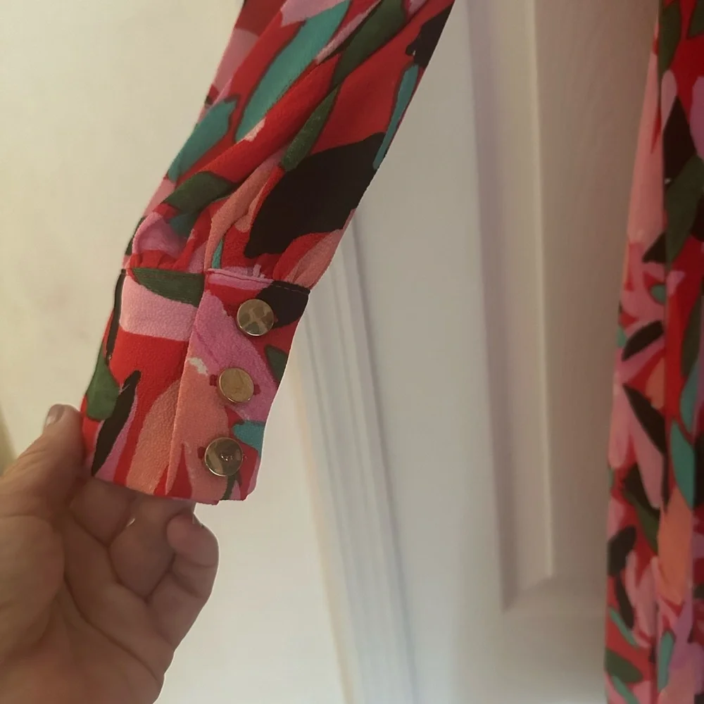 🌸 printed mini dress - Picture 2 of 5